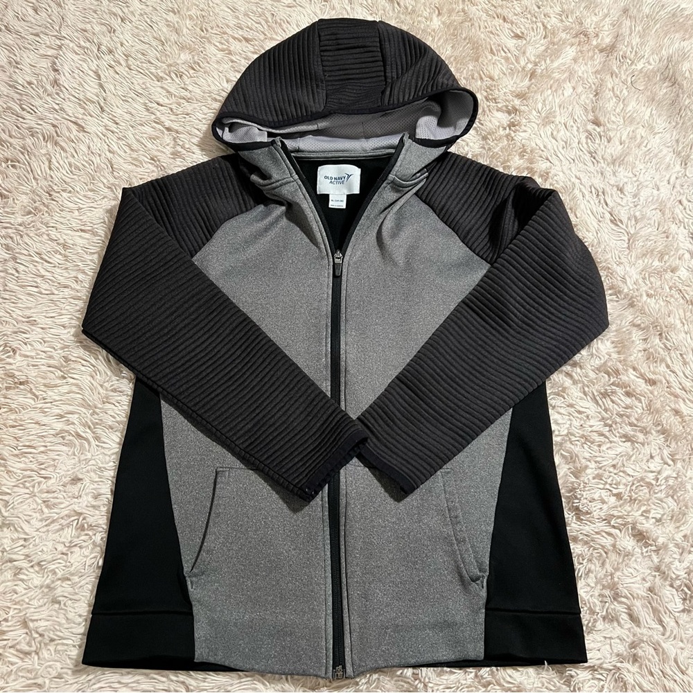Boys zippered hoodie